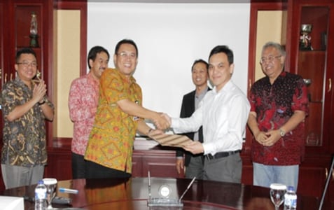 Signing of Australia Telkom Cooperation with Infomedia Nusantara