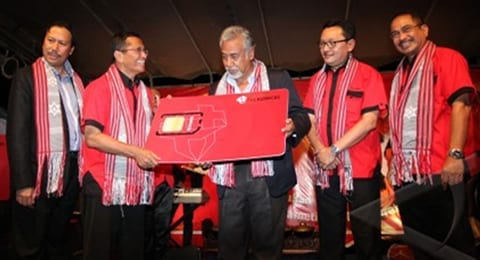 Minister of State Owned Entreprise and Prime Minister of East Timor Launches TELKOMCEL