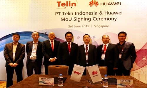 Telin Cooperates with Huawei International Market