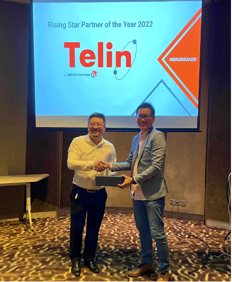 Telin Named Rising Star Partner of the Year 2022 by Nexusguard