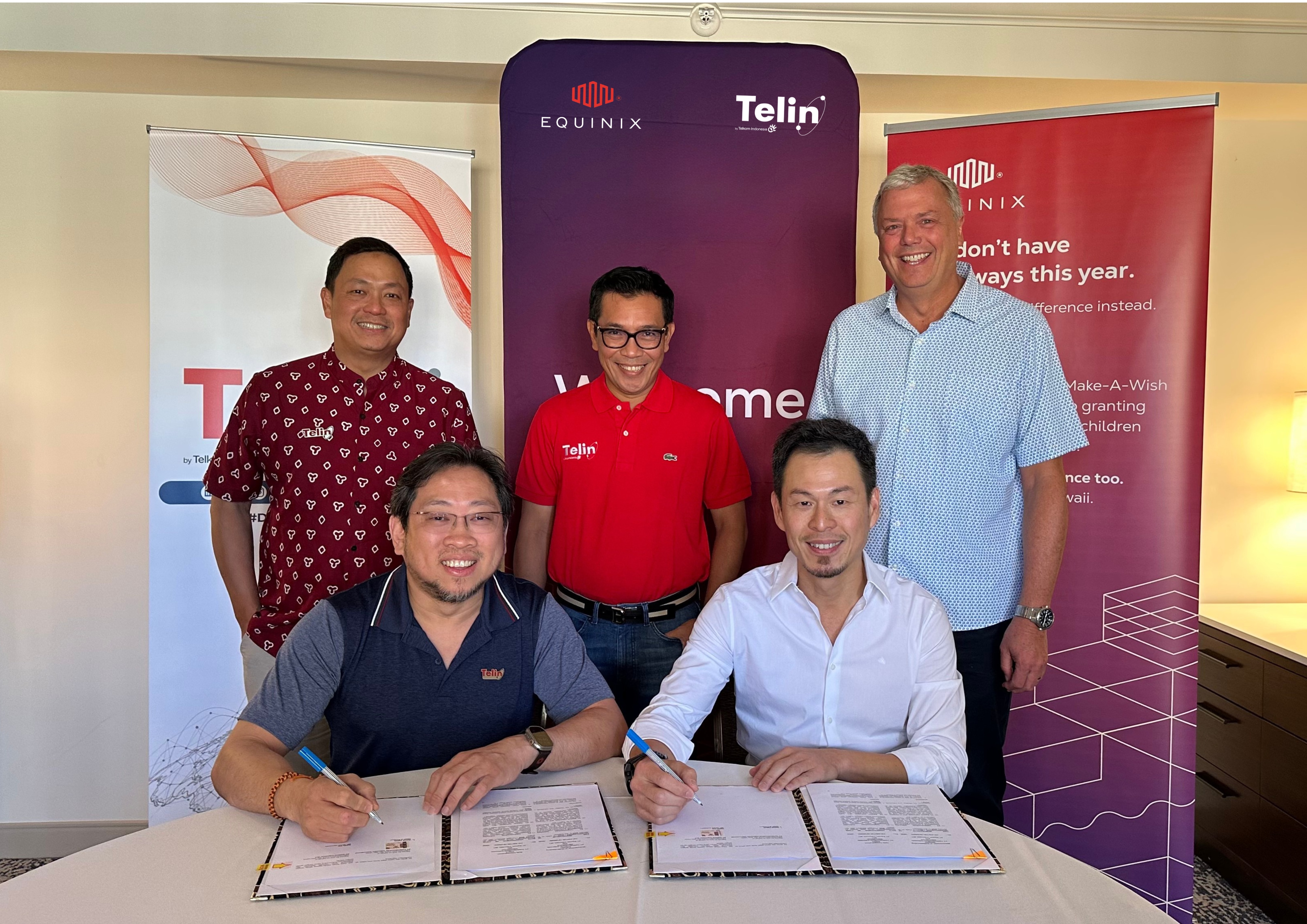 Telin Signs MoU with Equinix to Advance Connectivity for Indonesian Businesses