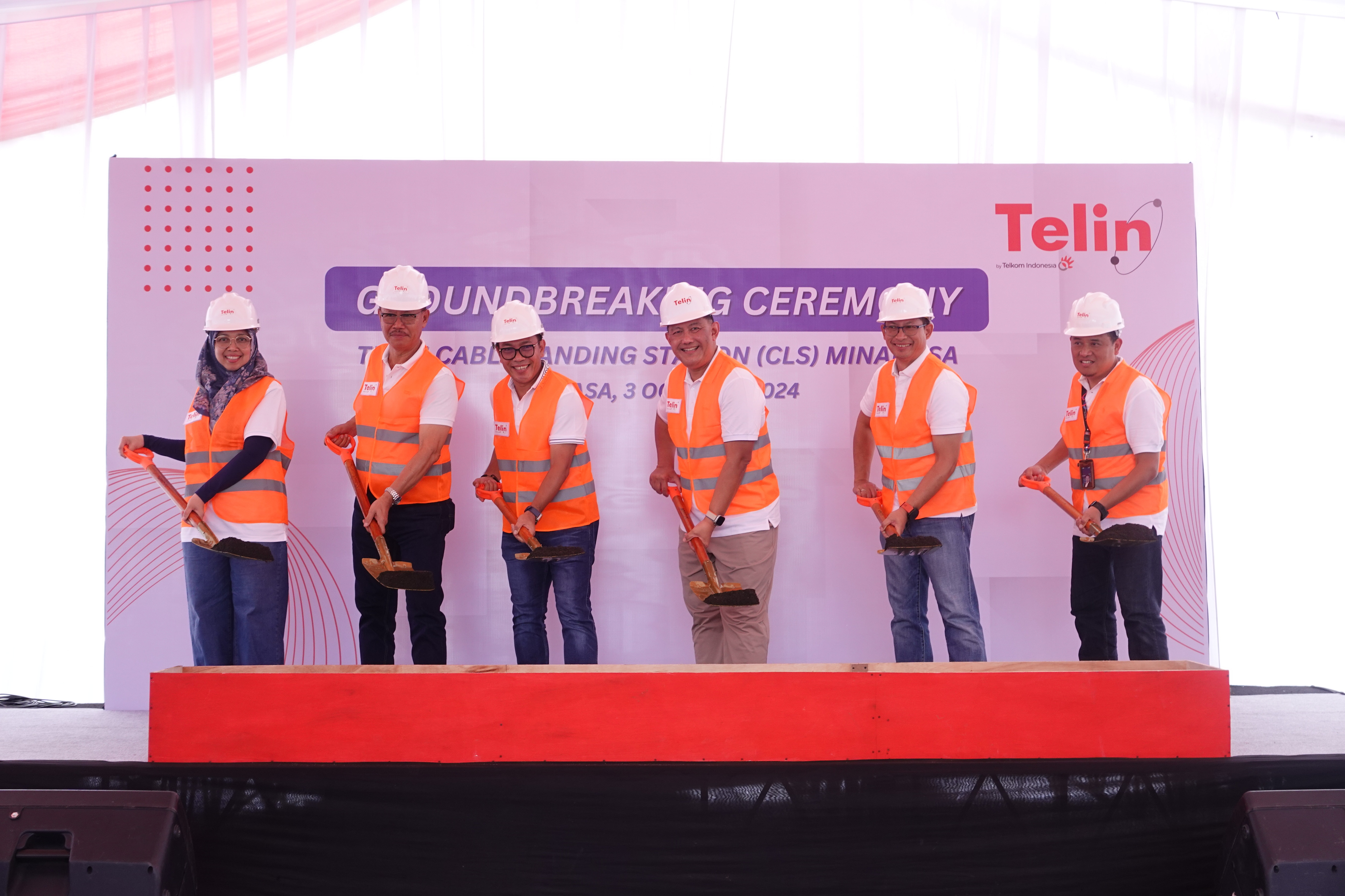 Connecting Horizons: Telin's Minahasa CLS Groundbreaking Milestone