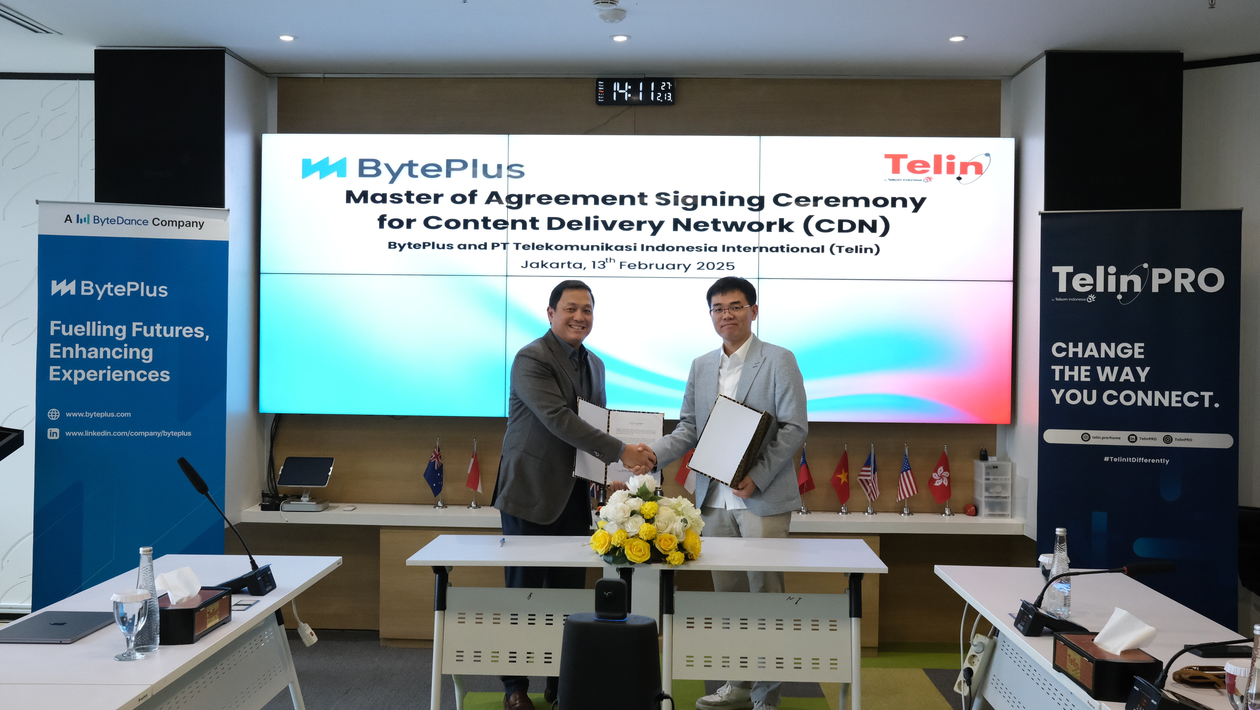 Telin and BytePlus Jointly Deliver High-Performance Content Delivery Network (CDN) Solution for Indonesian, Malaysia and Singapore Enterprises to Strengthen Digital Economy