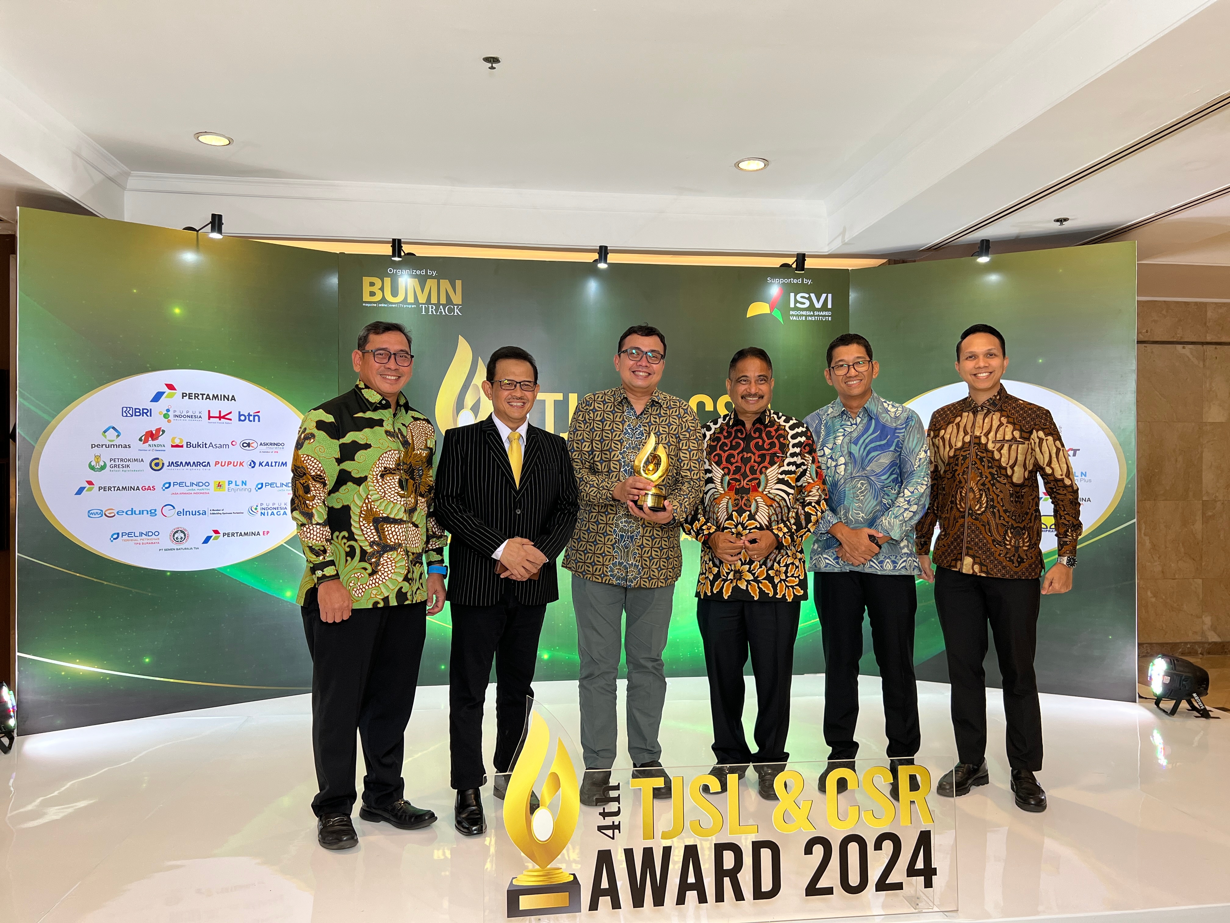 Telin Shines with Three Awards at TJSL & CSR Awards 2024